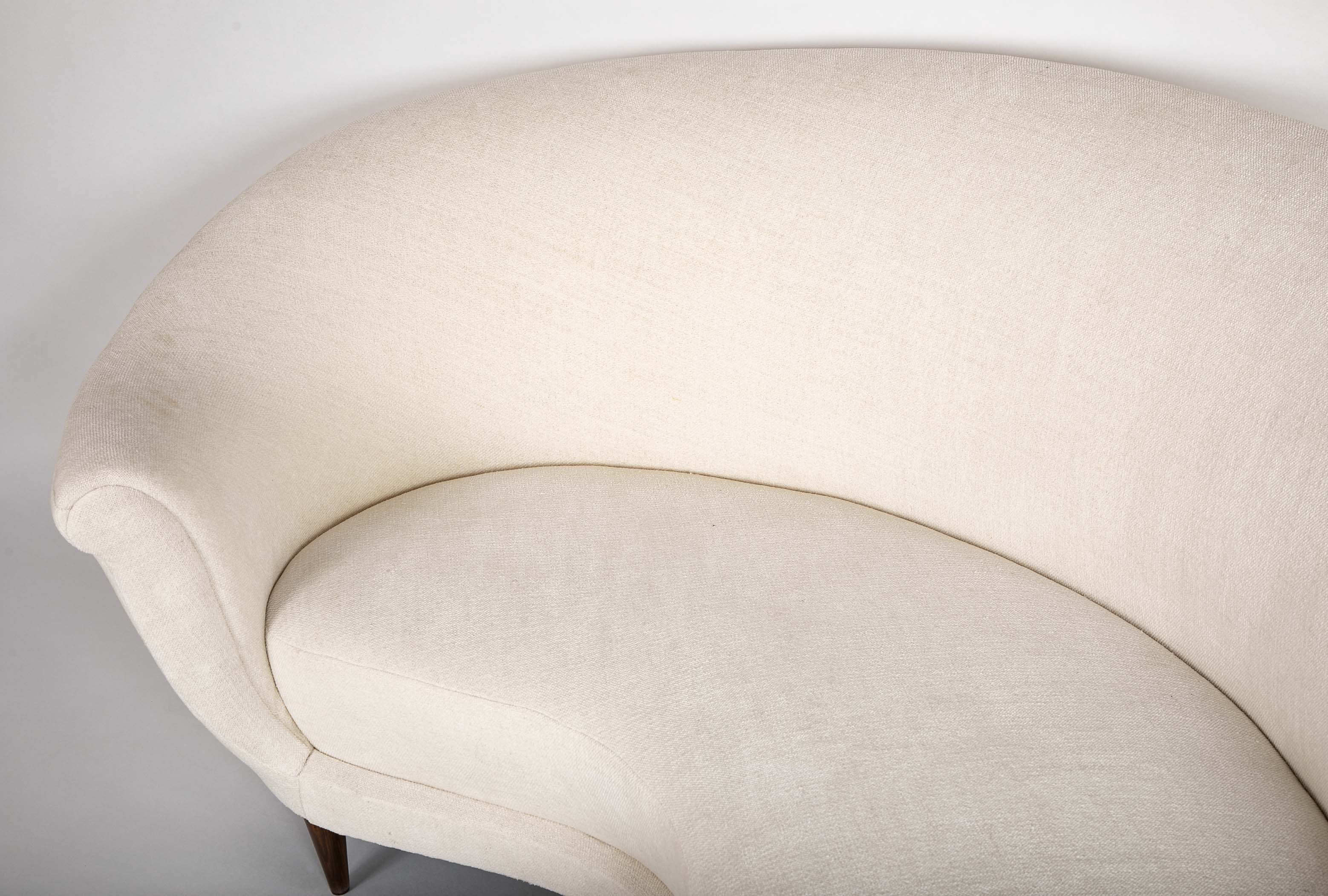 "Divine Curve" Sofa By Federico Munari (Italy · 1907–1998)  Circa 1950's