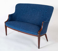 A Mahogany Settee by Frits Henningsen
