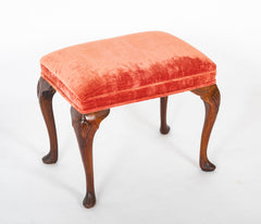 A Late 19th Century English Queen Anne Style Bench