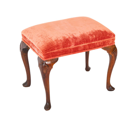Late Regency Style Mahogany Bench with Tufted Cushion – Avery & Dash  Collections