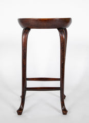 A 19th Century English Elm Stool with Formed Seat