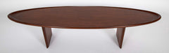 T.H. Robsjohn-Gibbings for Widdicomb Model 3304 "Surfboard" Coffee Table in Mahogany