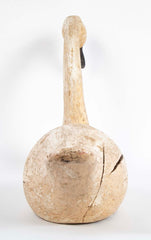 Carved and Painted Swan Decoy by Thomas Langan