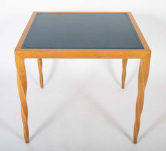 Johan Tapp Leather Top Games Table