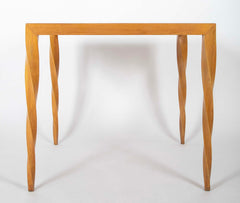 Johan Tapp Leather Top Games Table