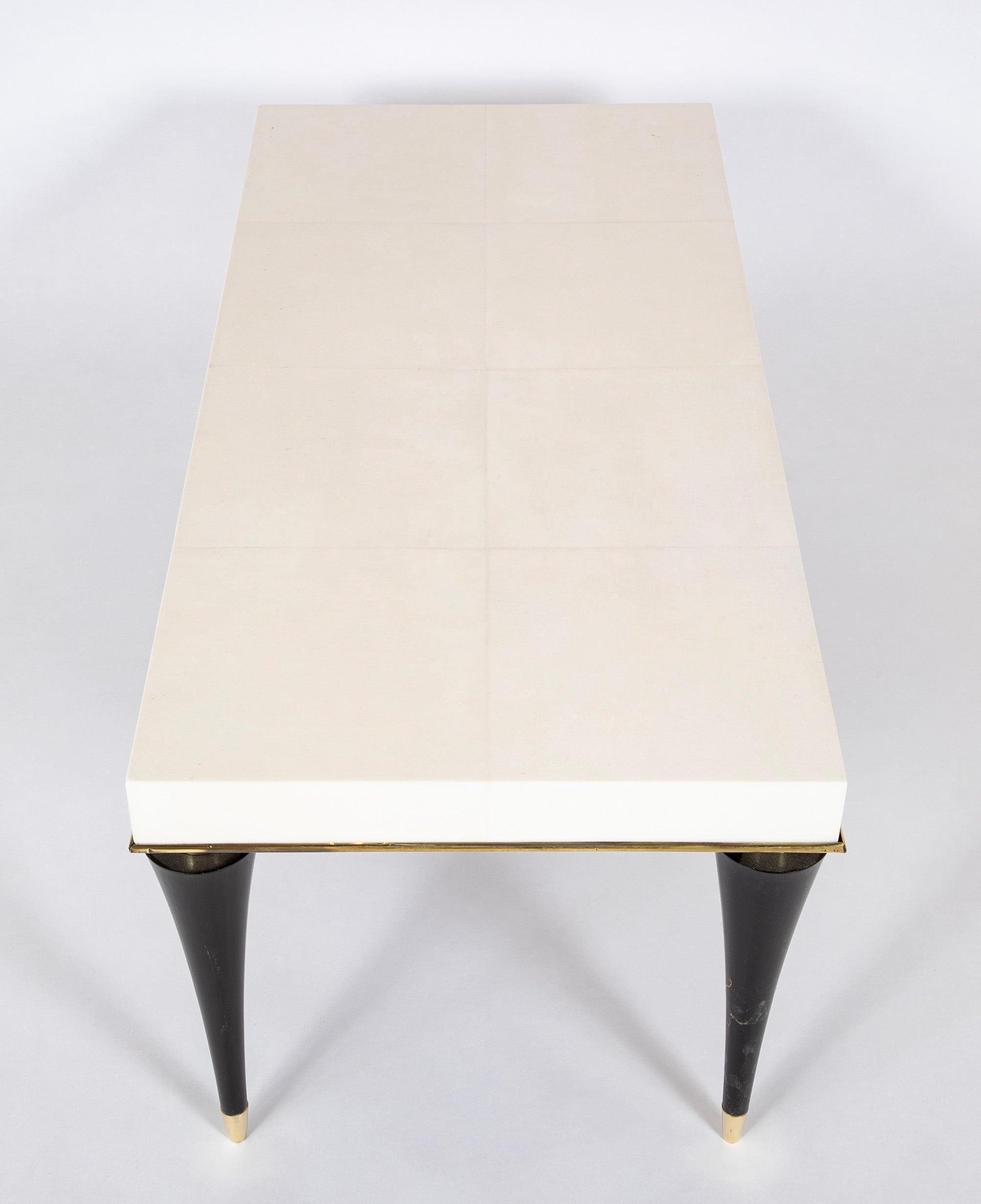 Raoul Labruyere Parchment Top Coffee Table