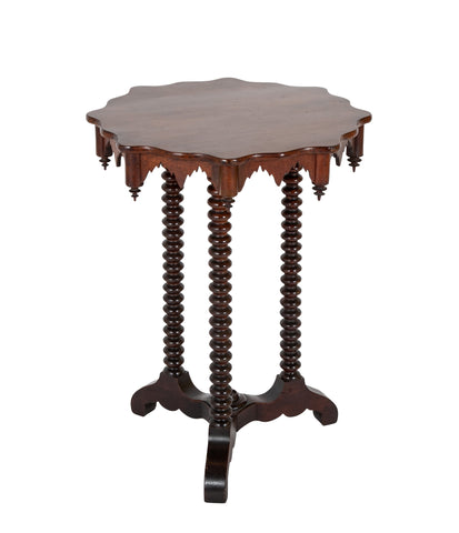 Early 20th Century Gothic Revival Style Side Table