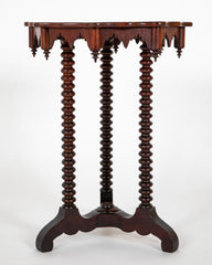 Early 20th Century Gothic Revival Style Side Table