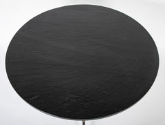 Italian Iron Slate Top Table with Gilt Accents