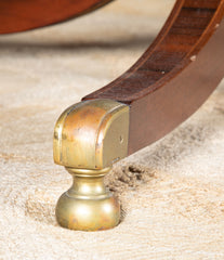A Regency Style Jupe Dining Table in Mahogany