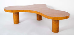Burl Wood Biomorphic Table