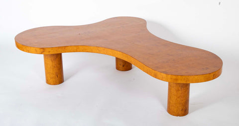 Burl Wood Biomorphic Table
