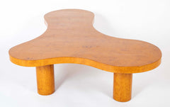 Burl Wood Biomorphic Table