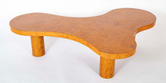 Burl Wood Biomorphic Table