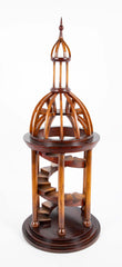 Pine Architectural Model of a Temple