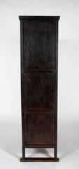 20th Century Korean Elmwood Cabinet with Iron Mountings