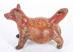 Red Terracotta Colima Dog