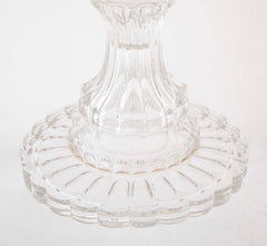 A Early Thumbprint Spherical Covered Compote by Bakewell Pears