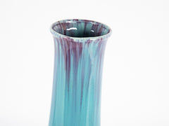 Trumpet Form Aqua Glazed Fulper Vase