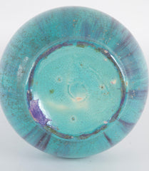 Trumpet Form Aqua Glazed Fulper Vase