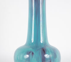 Trumpet Form Aqua Glazed Fulper Vase