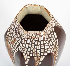 French Pottery Vase by Jean Pointeu and Arquet