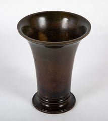 Early 20th Century Bronze Vase by Just Andersen