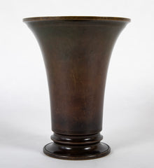 Early 20th Century Bronze Vase by Just Andersen
