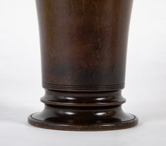 Early 20th Century Bronze Vase by Just Andersen