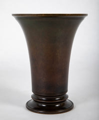 Early 20th Century Bronze Vase by Just Andersen