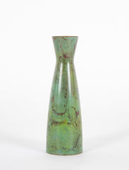 Hasegawa Yoshihisa Green Patinated Bronze Vase