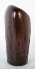 Misawa Hiroshi Bronze Vase in Stylized Kimono Form