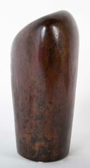 Misawa Hiroshi Bronze Vase in Stylized Kimono Form