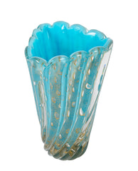 Ercole Barovier for Barovier & Toso "Cordonato D'Oro" Glass Vase