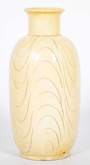 Cream Colored Danish Floor Vase by Kohler
