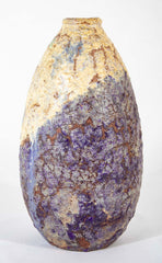 Marcello Fantoni Mid-Century Rough Glazed Stoneware Vase