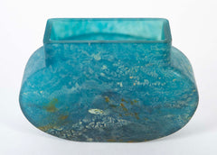 Daum, Nancy Art Glass Vase in Pillow Form