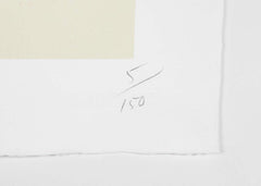 "4 Reds, 2002" Screen Print in Colors by Donald Sultan 5/150