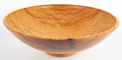 Large wooden bowl by Walter Goodridge.