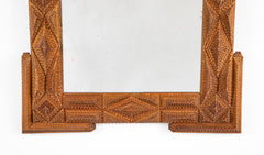 An Early 20th Century Tramp Art Mirror