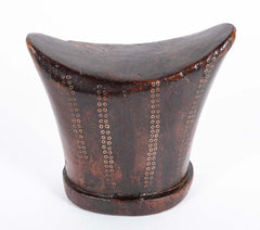 Carved African Hardwood Headrest