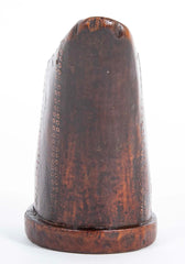 Carved African Hardwood Headrest