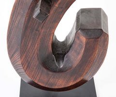 Single Block Zelkova (Keyaki) Wood Hanger Hook