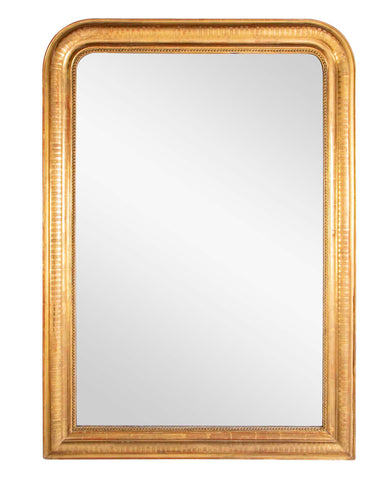 Louis Philippe Gilt Wood Framed Mirror