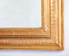 Louis Philippe Gilt Wood Framed Mirror