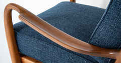 Pair of Danish Modern Armchairs by Fritz Hansen: Model 1605