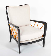 Pair Of Paolo Buffa Style Lounge Chairs