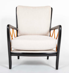 Pair Of Paolo Buffa Style Lounge Chairs