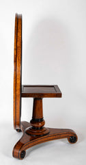 English Burl Wood Center Table