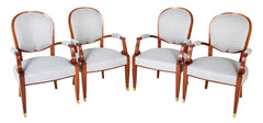 Set of 4 Bridge Chairs by Jules Leleu